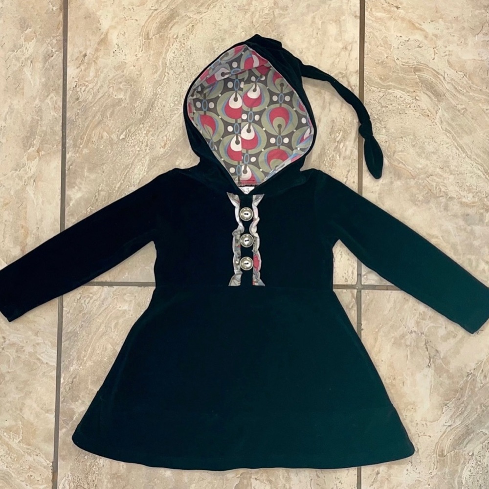 Matilda Jane black hooded dress 2
